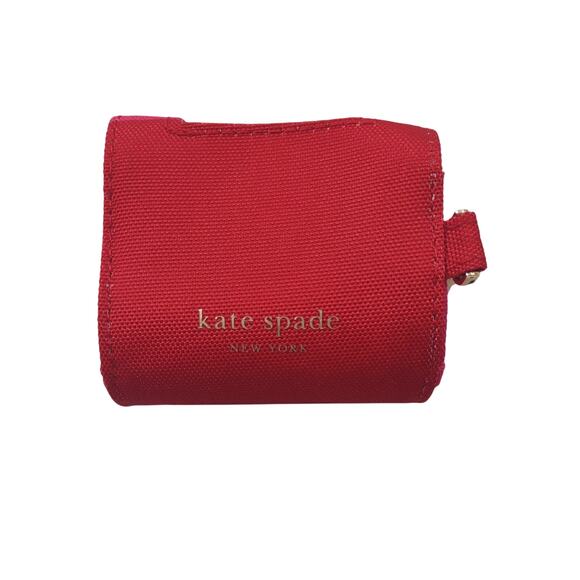 Kate Spade Dog Poop Sack Holder, Pink and Red - Picture 5 of 5